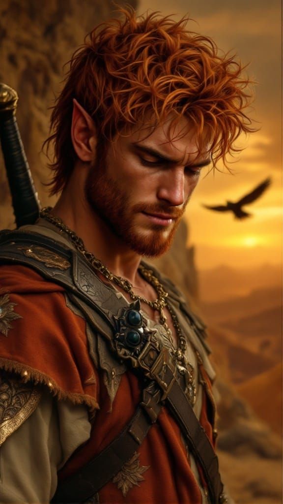 Charming Fae Warrior Embarks on a Quest in Epic Fantasy Land...