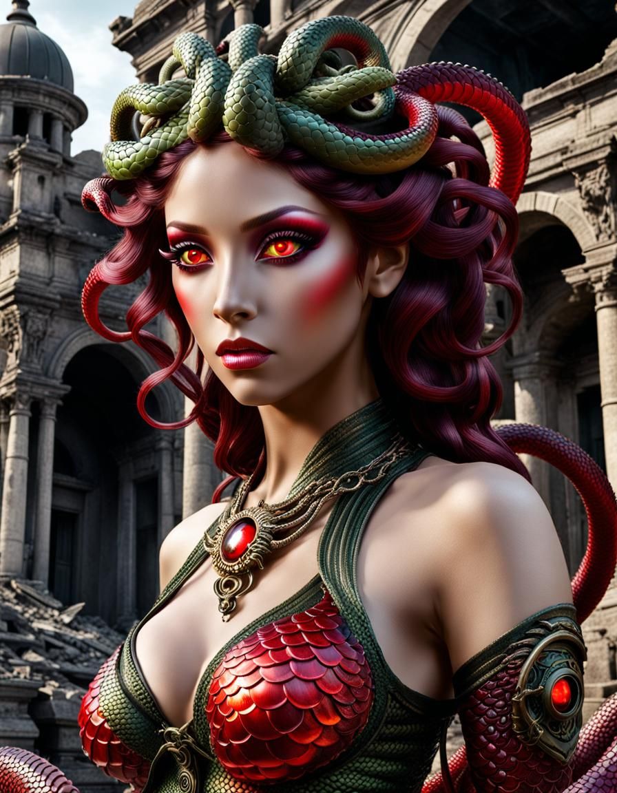 Glowing Eyed Medusa