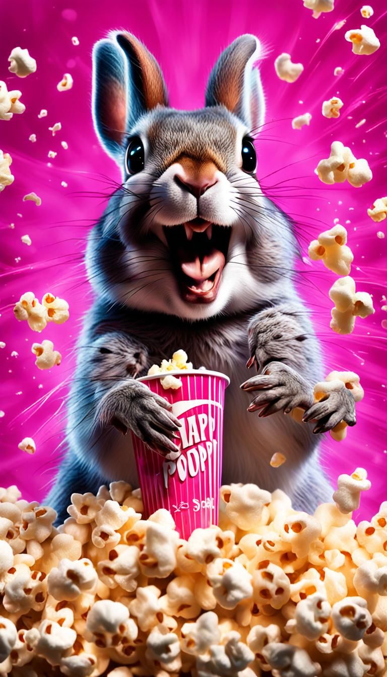 Bunny and Squirrel Date Night Jump Scare in 8K