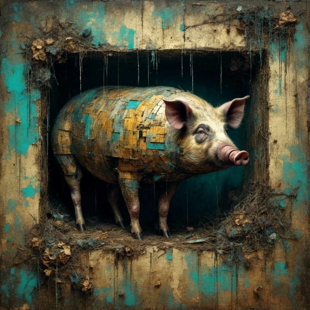 Dystopian Image of Dehumanization and Lost Souls