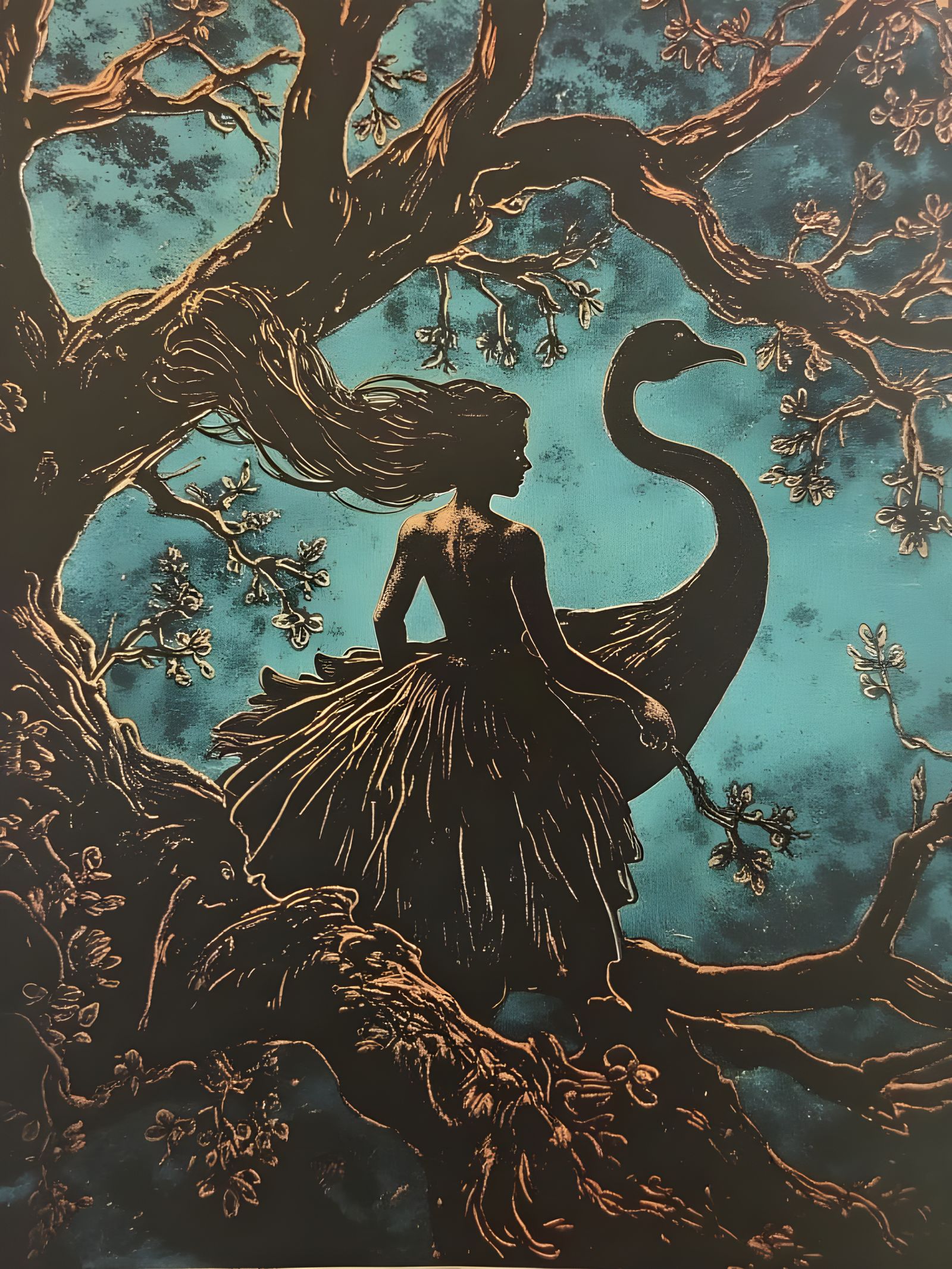 Black Swan Couture Dreamscape in 3D