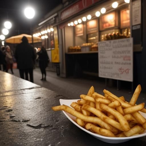 Currywurst and Fries: German Expressionist Street Food