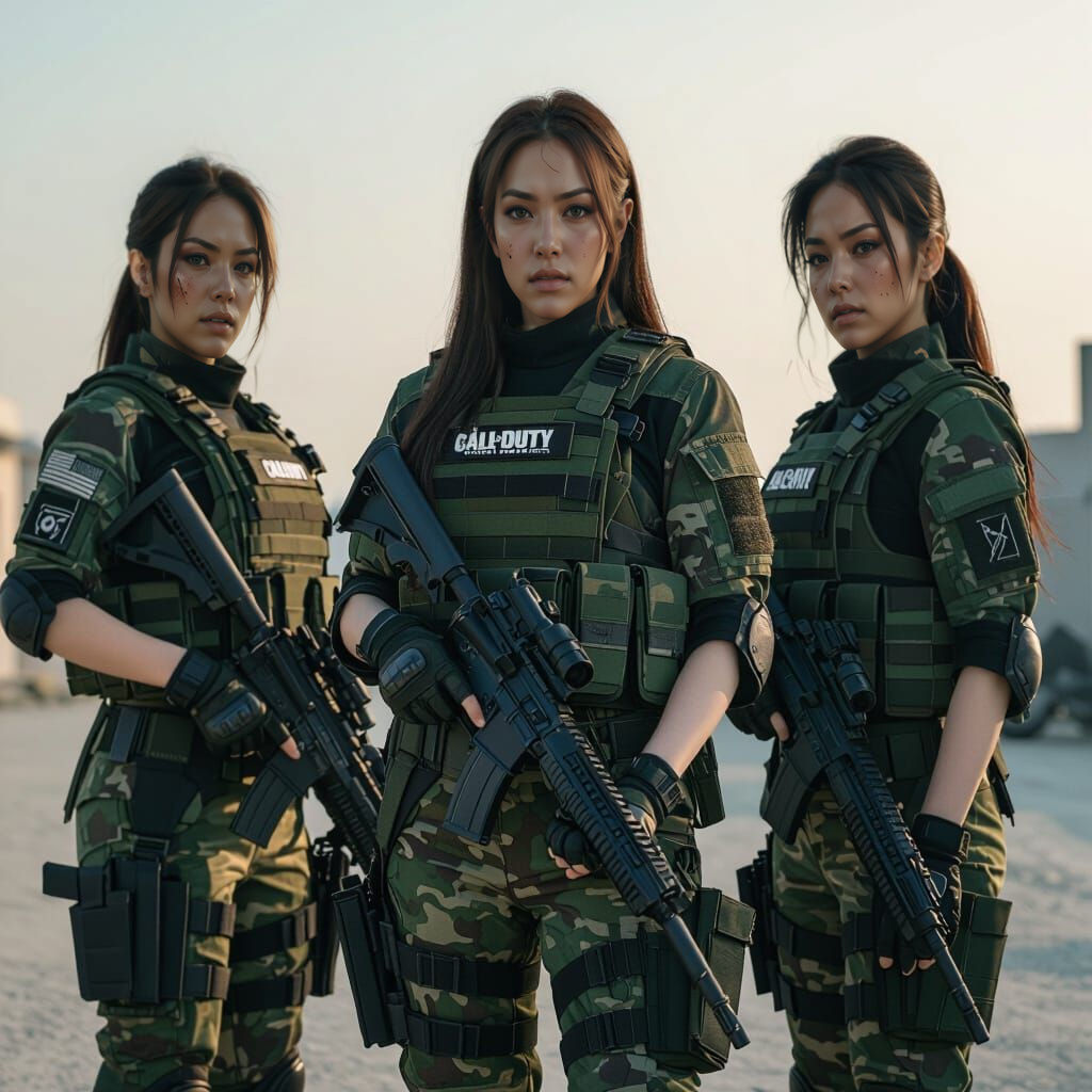 K-Pop Group in Call of Duty: Modern Warfare Scene