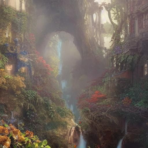 Anime-Style Portrait of a Red-Haired Warrior