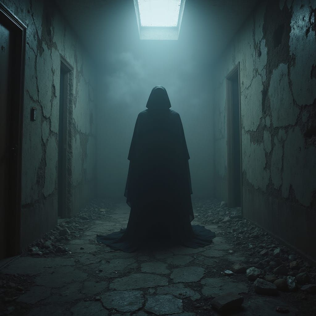 Eerie Surreal Nightmare in Dark Fantasy Style