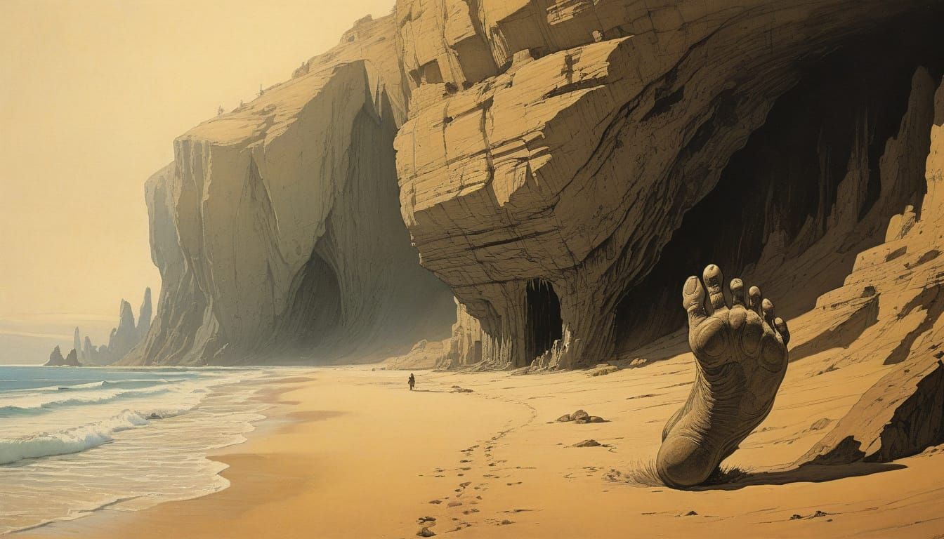 Gargantuan foot prints 2