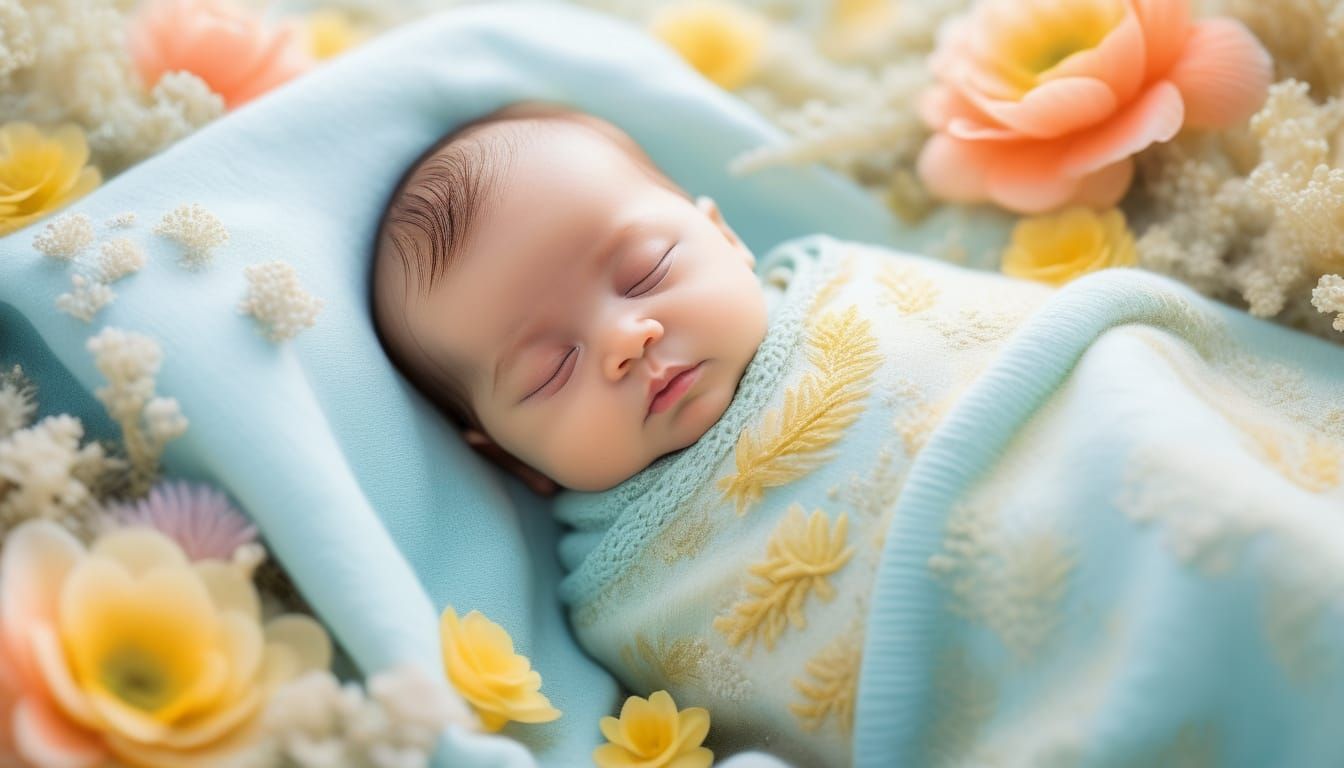 Dreamy Underwater Scene in Soft Impressionism Style