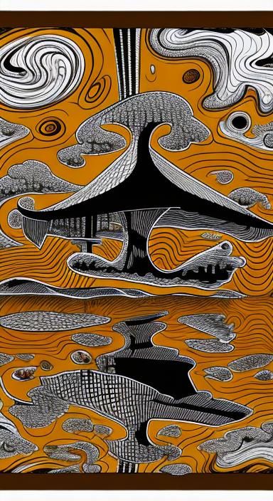 Cartoon Characters as Abstract Ghetto Thugs