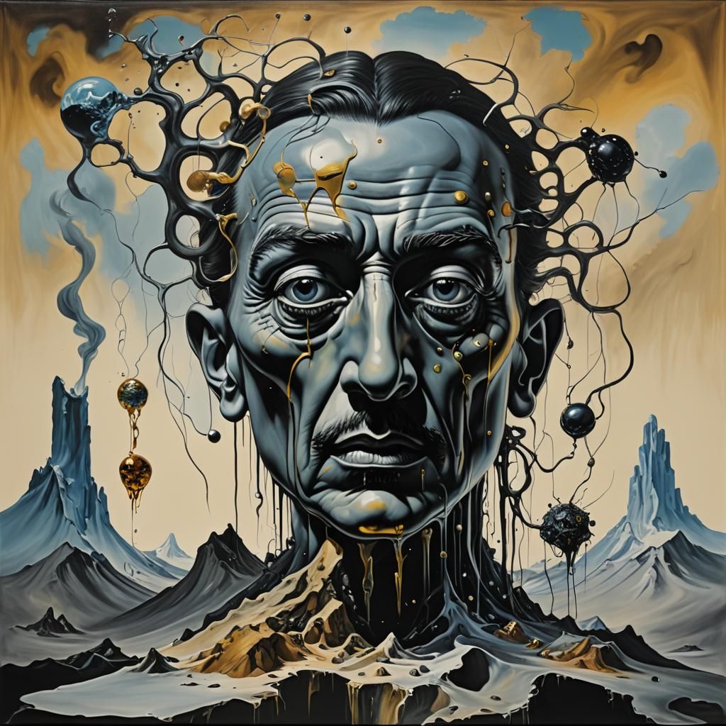 Surreal Mind Control: Melting Time in Dali Style