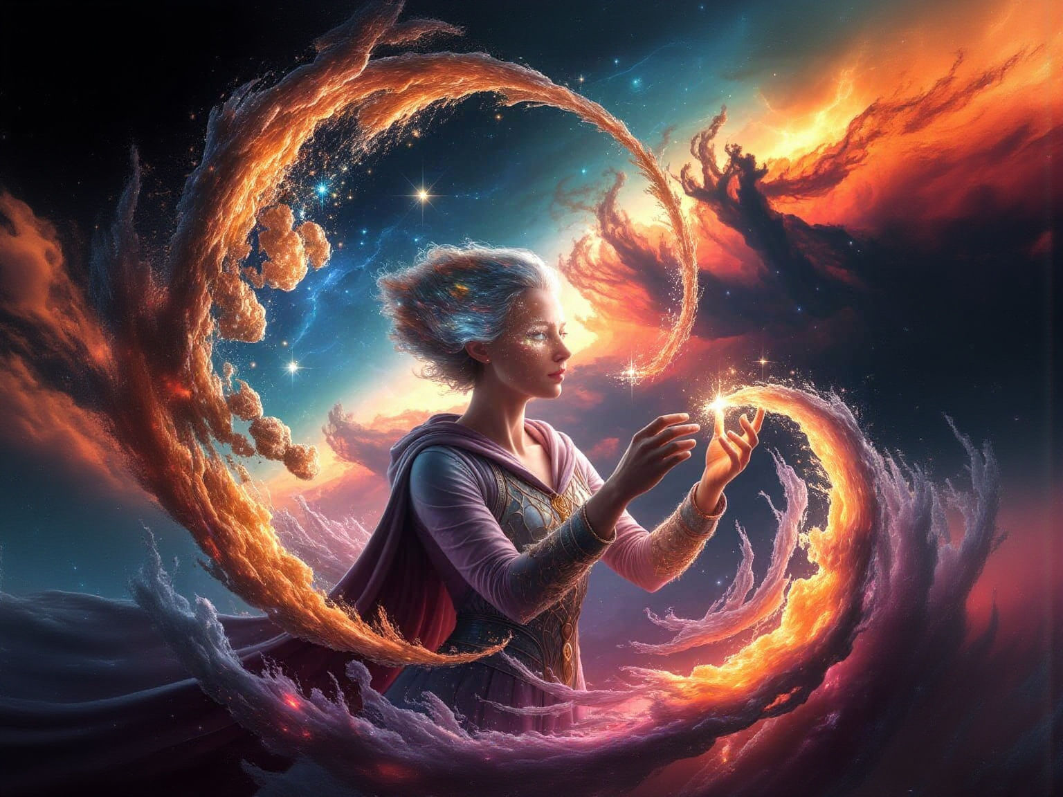 Cosmic Architect Designs Impossible Structures in Void