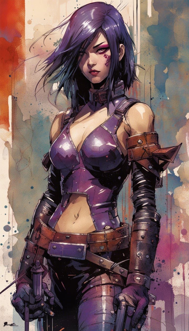 Psylocke : Pose Perfect