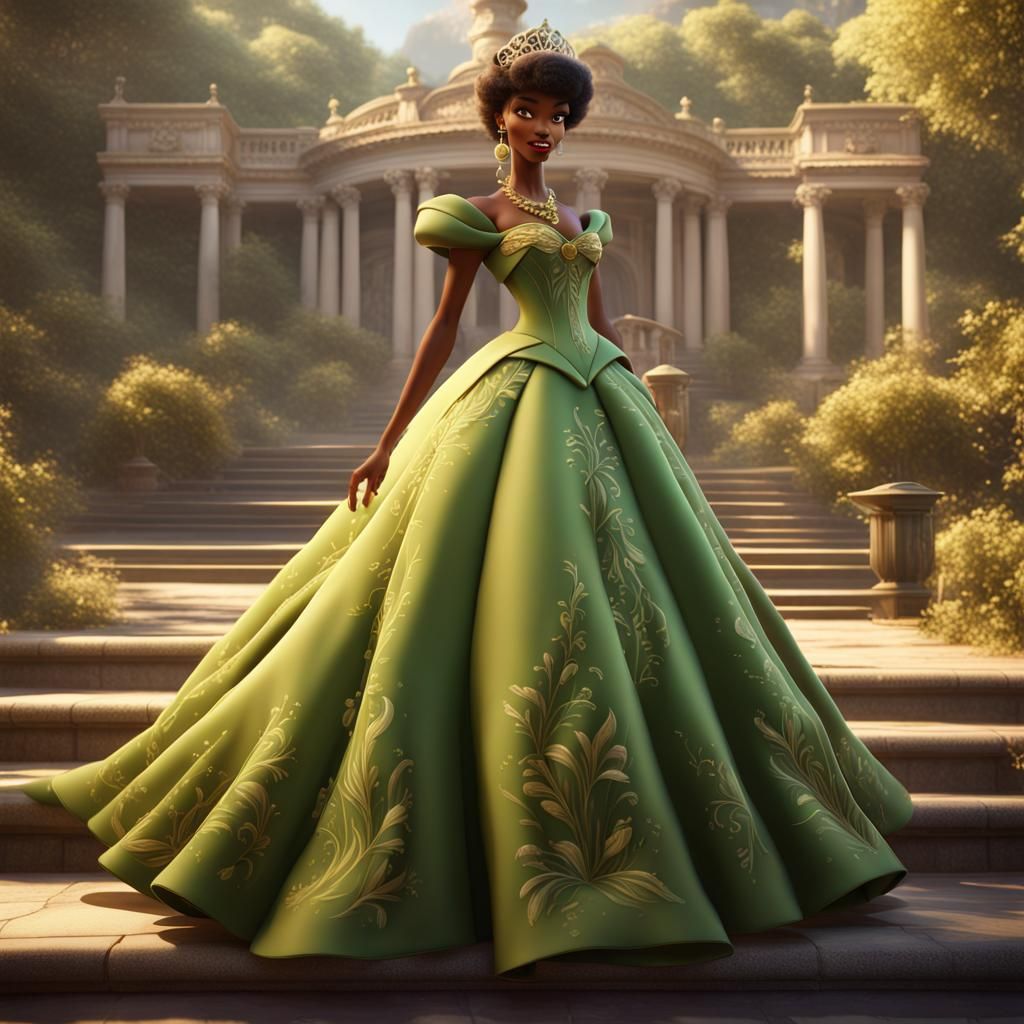 Princess Tiana dress