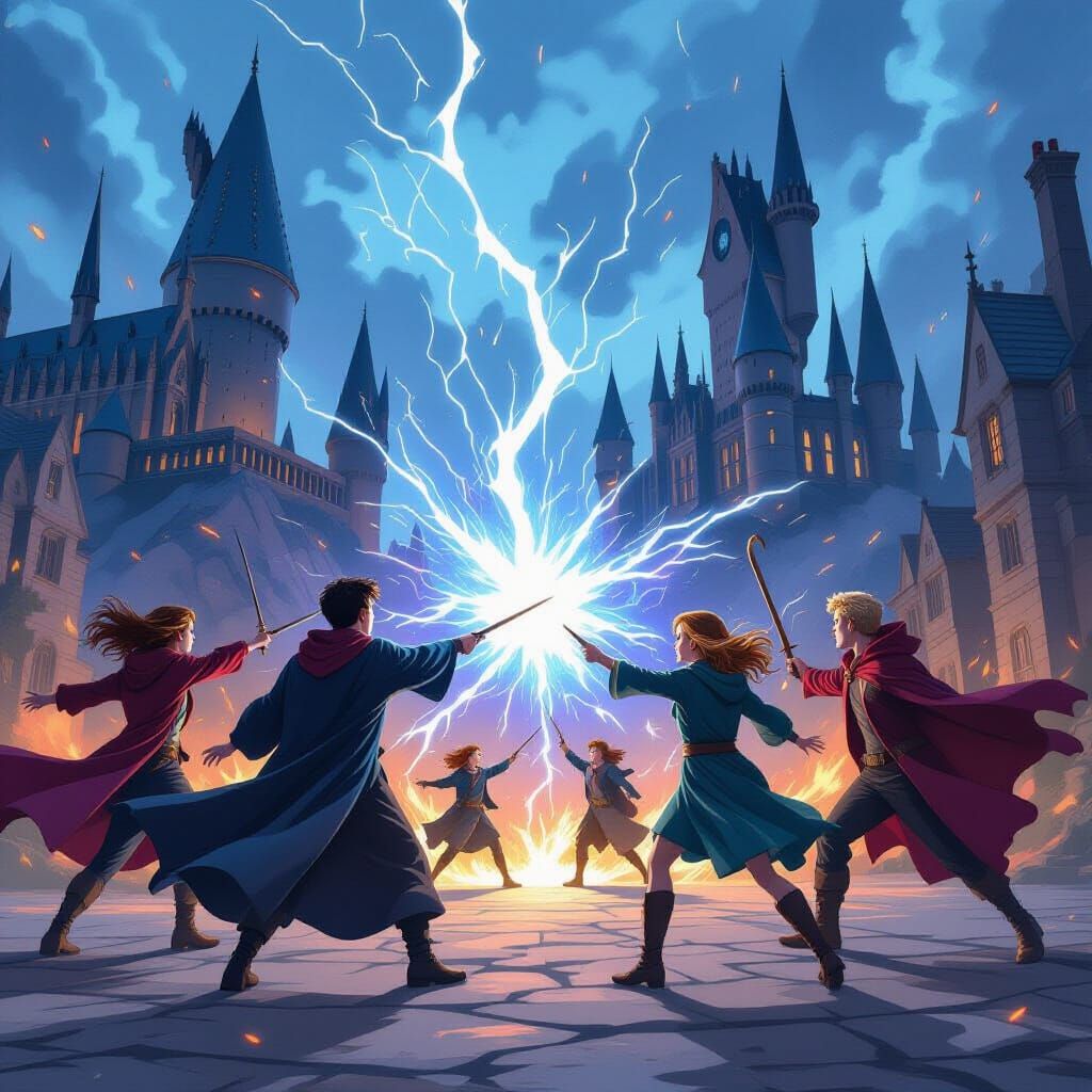 Fantasy Battle: Hogwarts vs. Hunger Games & Percy Jackson
