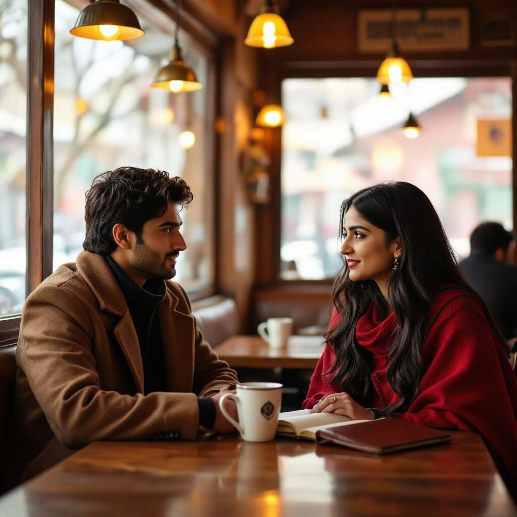 Cafe Encounter: A Cinematic Moment in Shimla