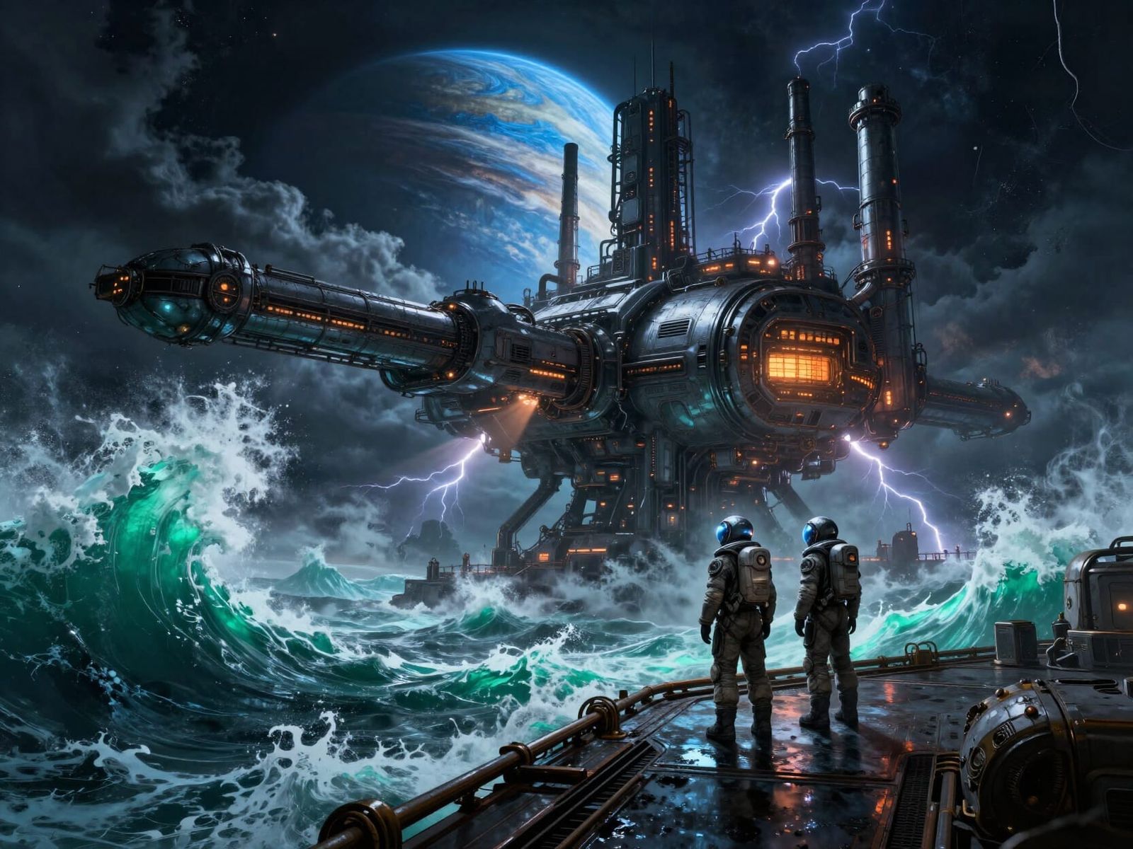 Thunder Over Alien Seas: Defiant Horizon