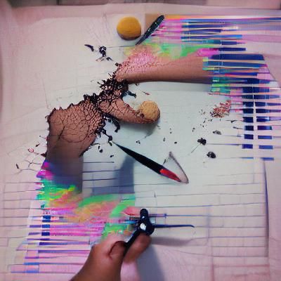 AI Image Generated From Empty Prompt