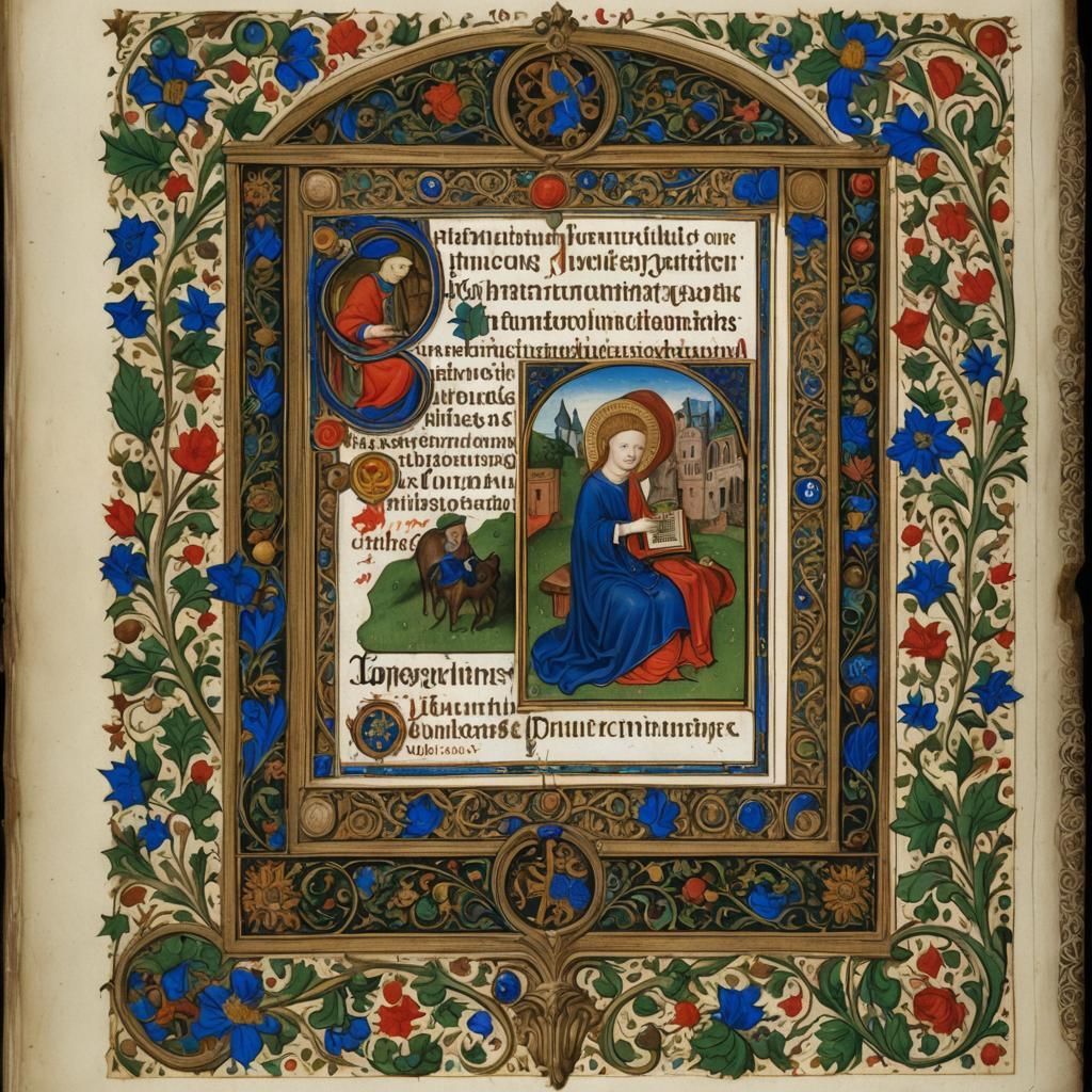 AI Interpretation of Books of Hours