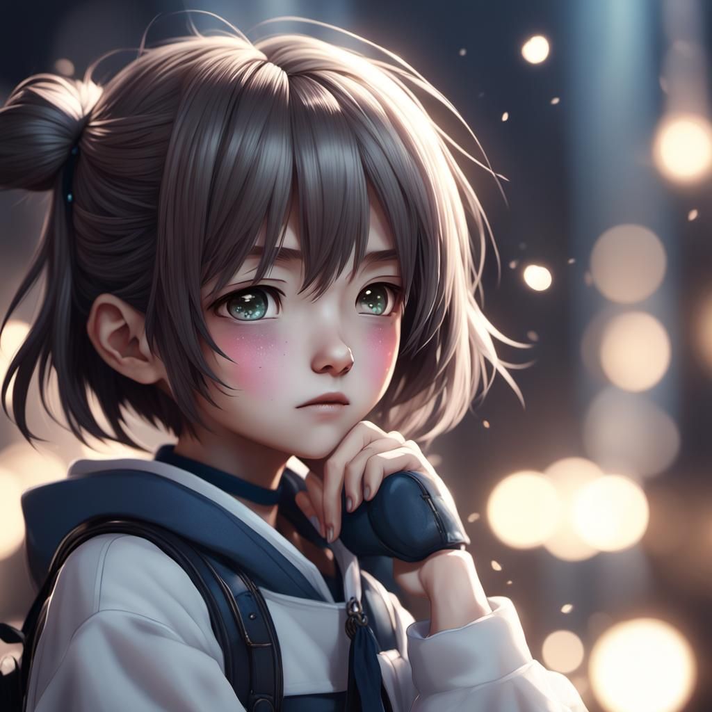 Super Shy: 3D Anime Art