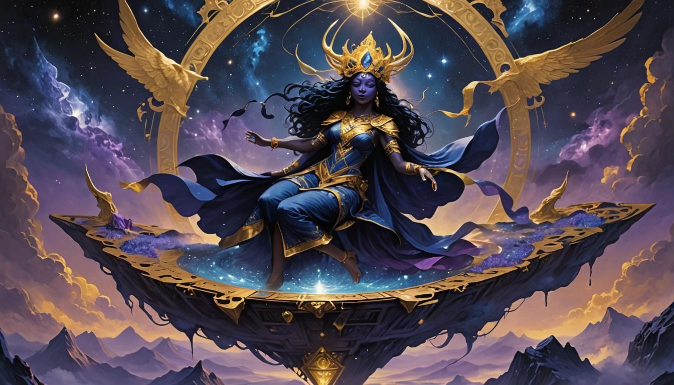 Eternal Goddess Silaen Descends into Golden Resting Place