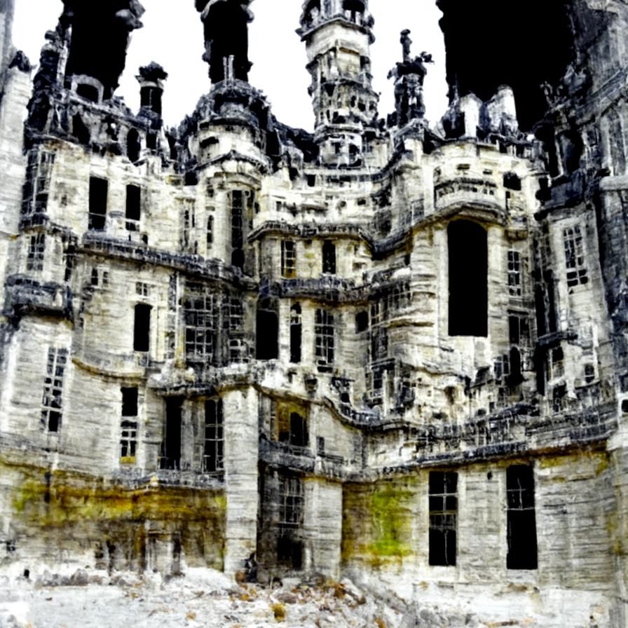 Eerie Abandoned Château de Chambord in French Renaissance St...