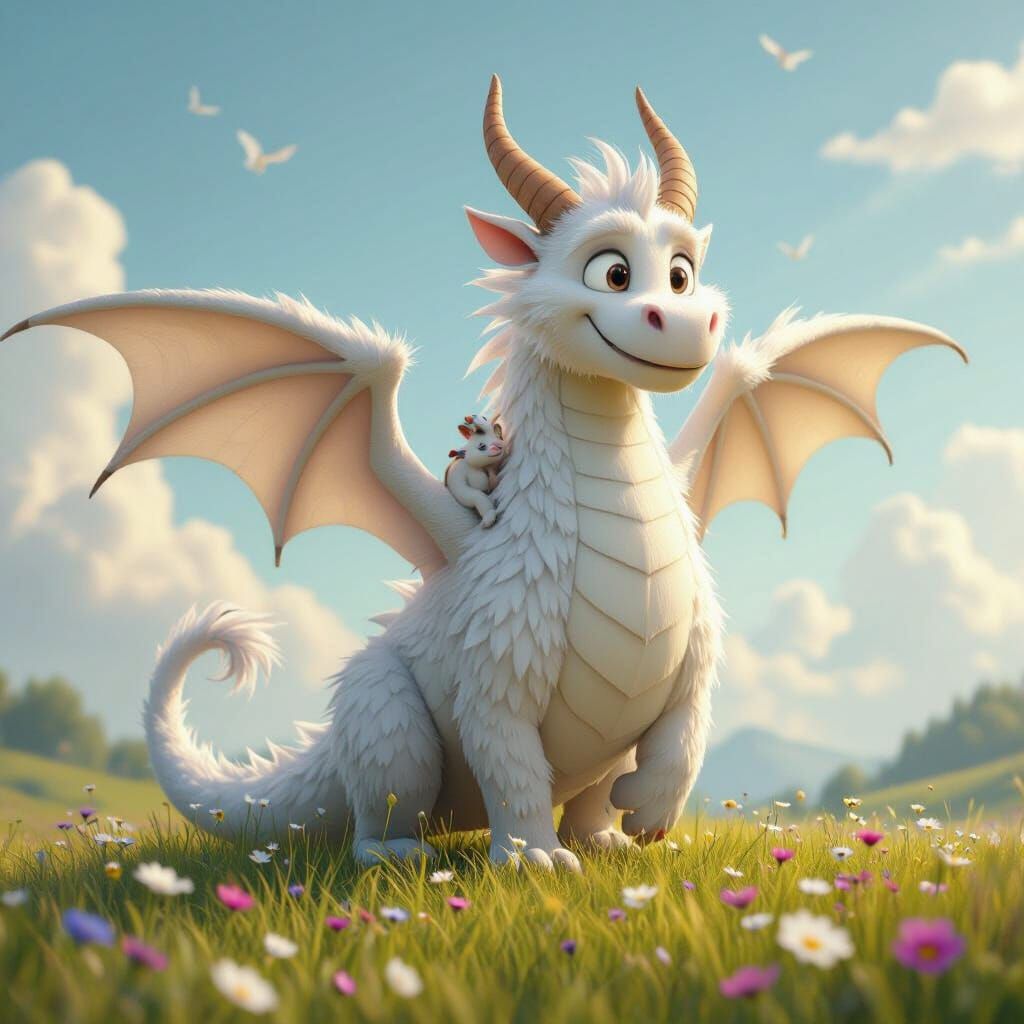 Der freundliche Drachen - the friendly dragon