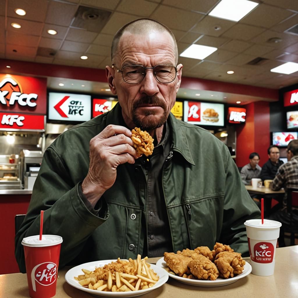 Walter White at KFC