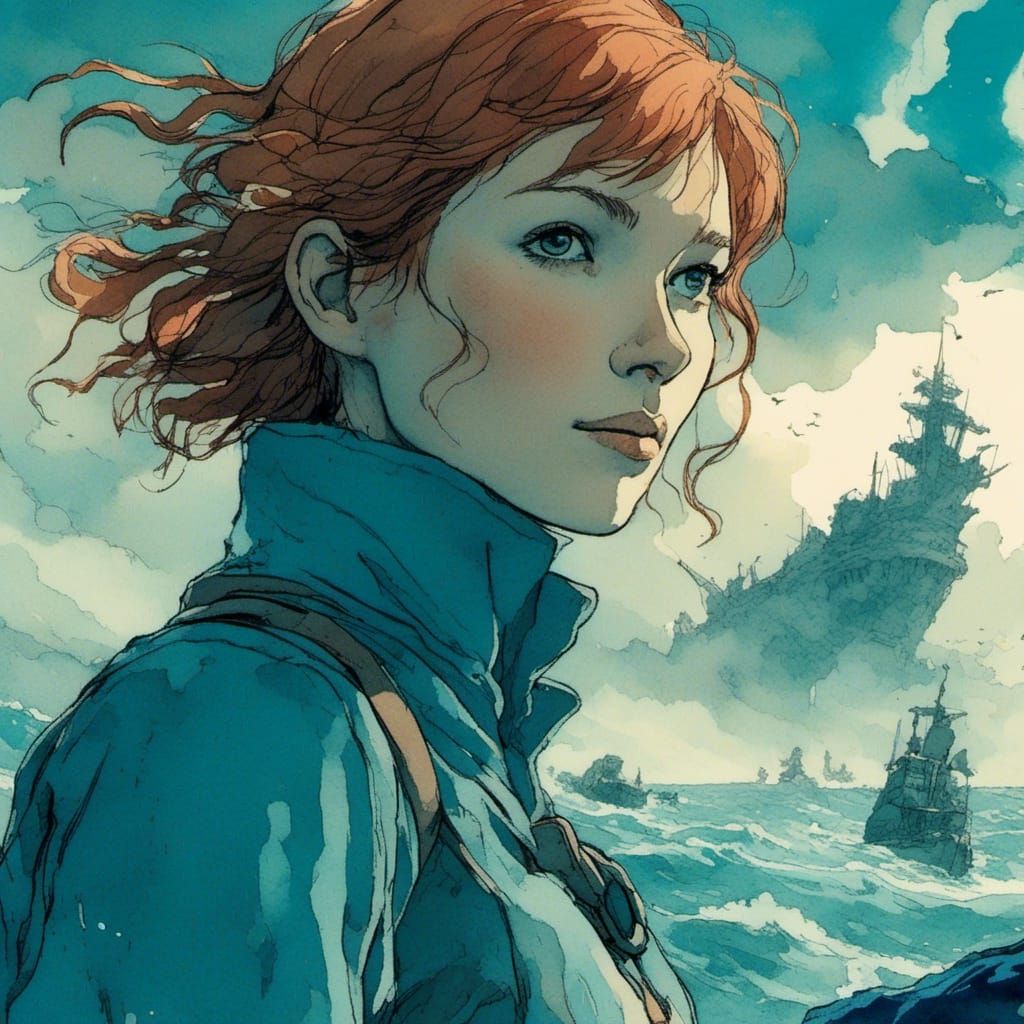 <lora:Nausicaacore:1.0> 8k, ultra close-up of (Eleanor Tomli...