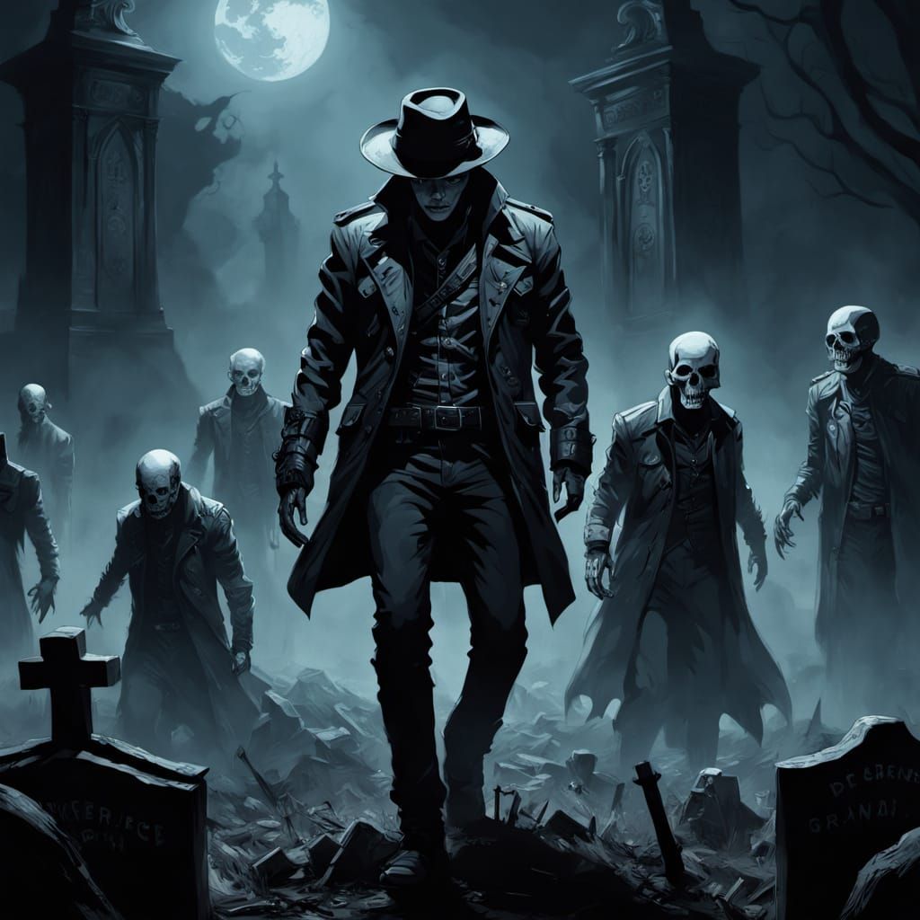 Skeletons Rise from Grave with Dancing Michael Jackson