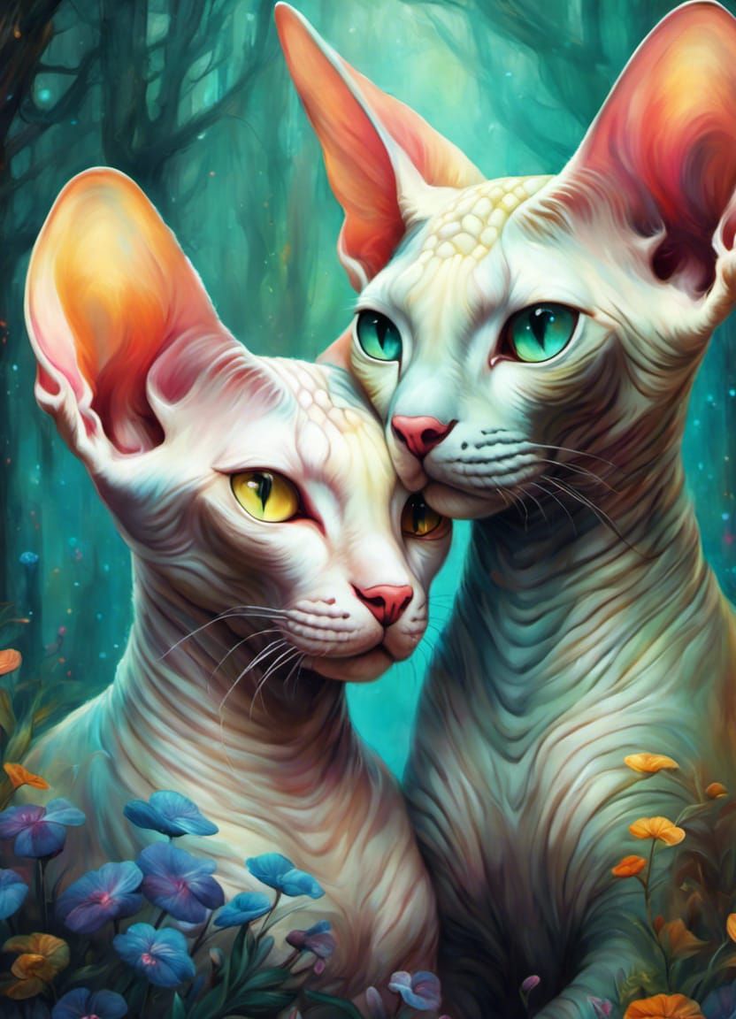 Sphynx love ❤️