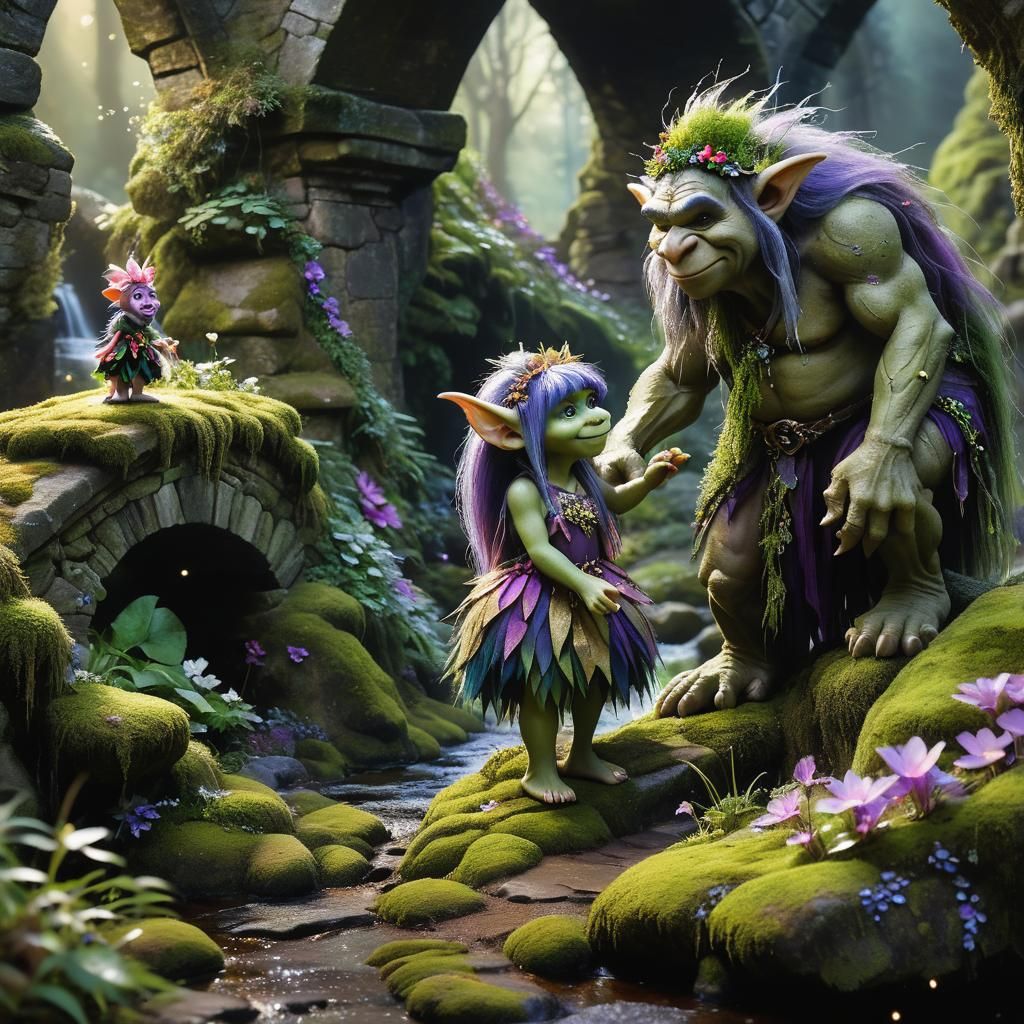 Papa And Daughter Troll