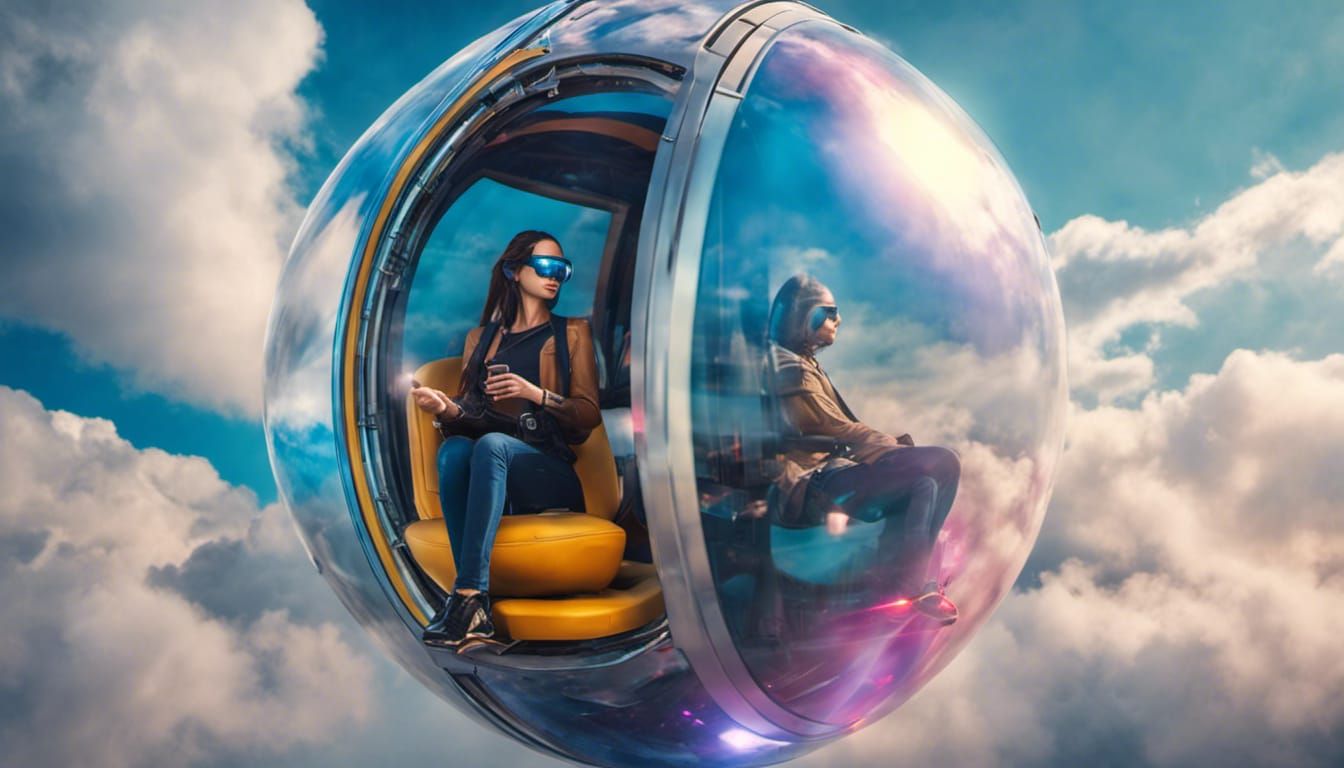 Commute-capsule in the air