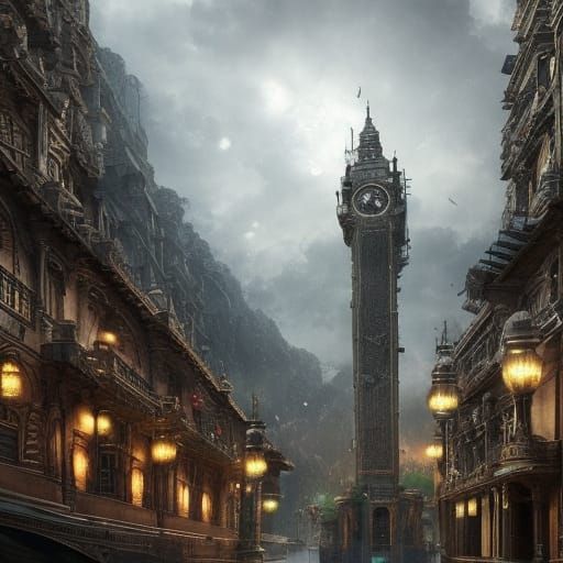 Dramatic Digital Painting of a Daily Winner