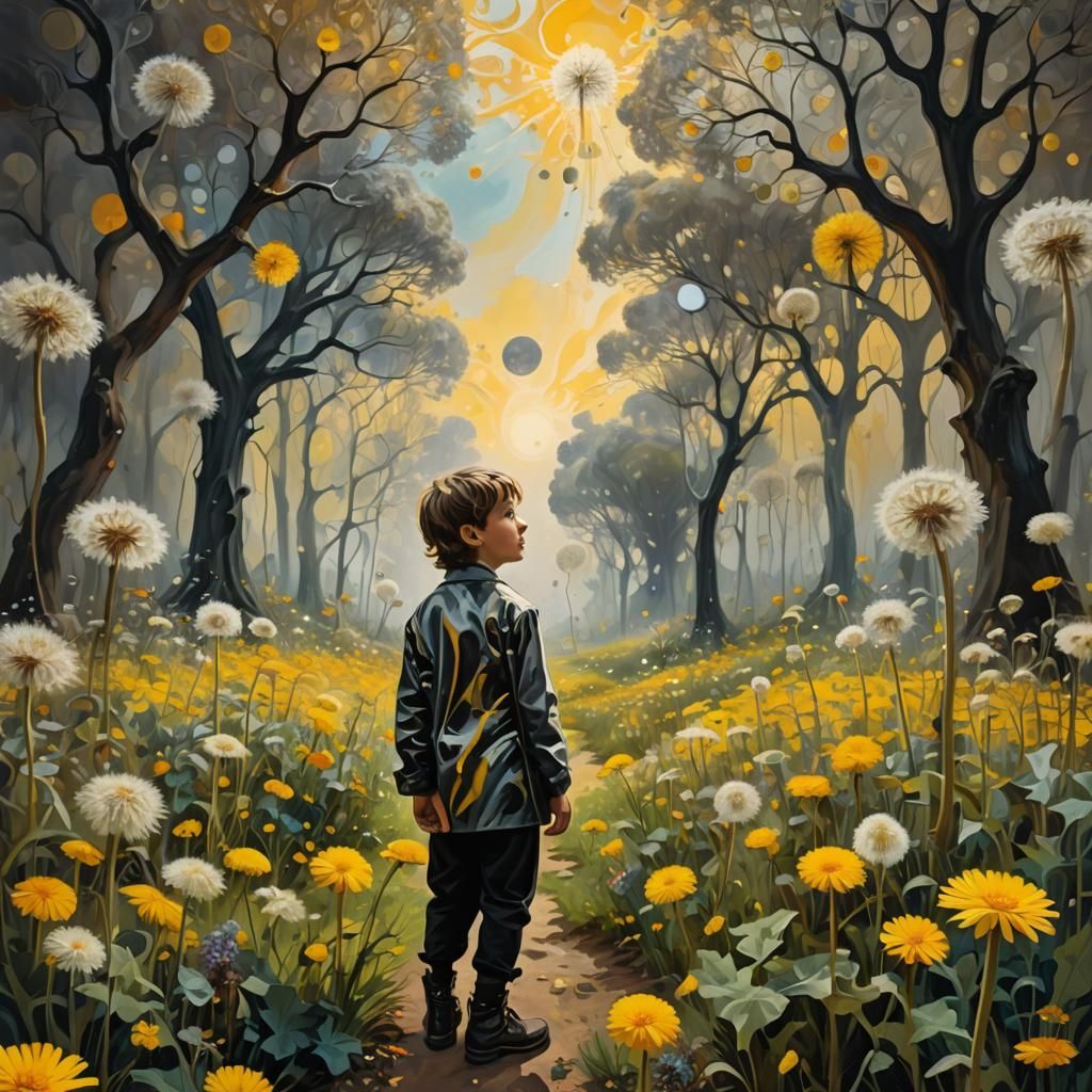 Halloween Dreamscape: Surreal Art Collaboration