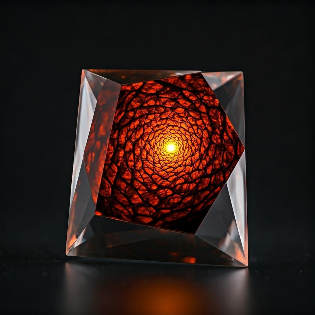 Prismatic Light Fracture Rainbow Effect