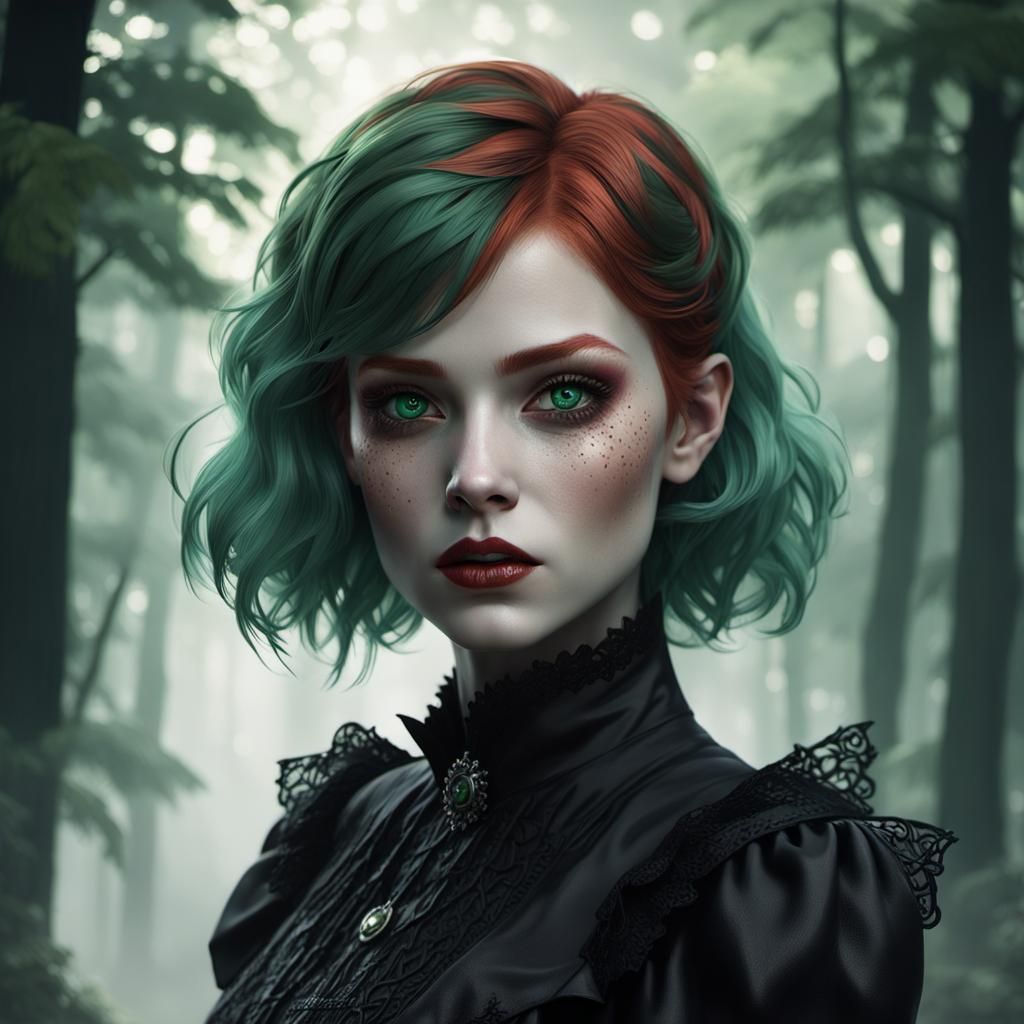 Ozana, the vampire face