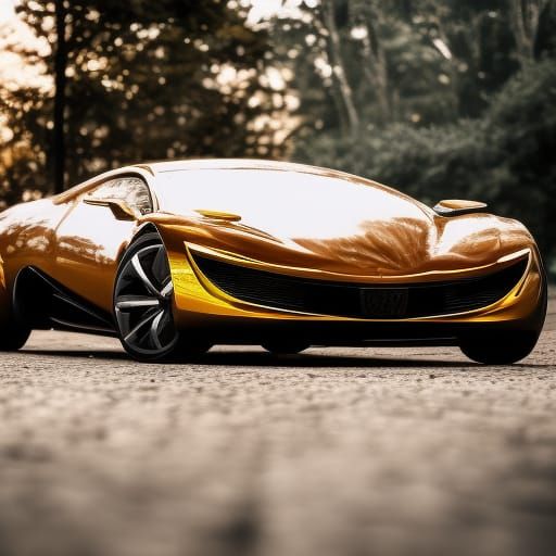 Sci-Fi Luxury Car Concept in 8K Resolution