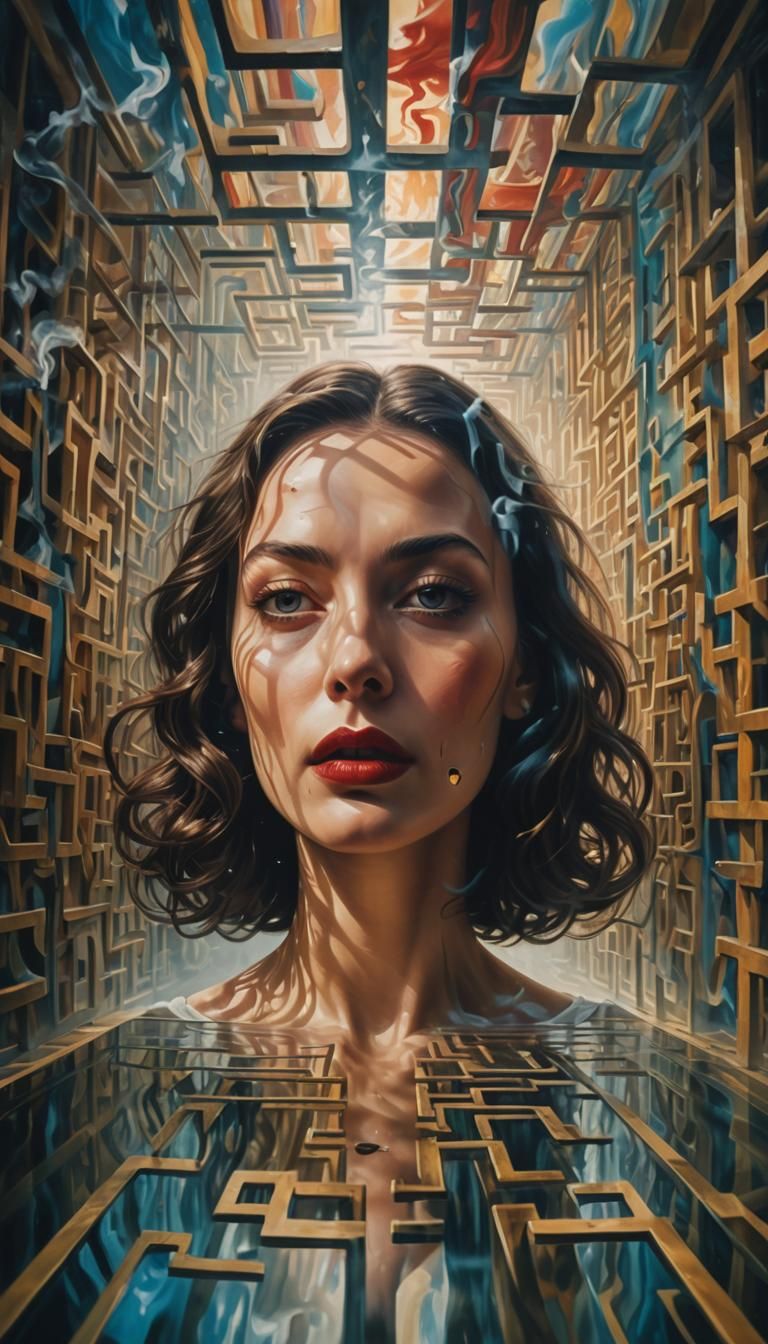 Surreal Reflections of a Woman's Inner World