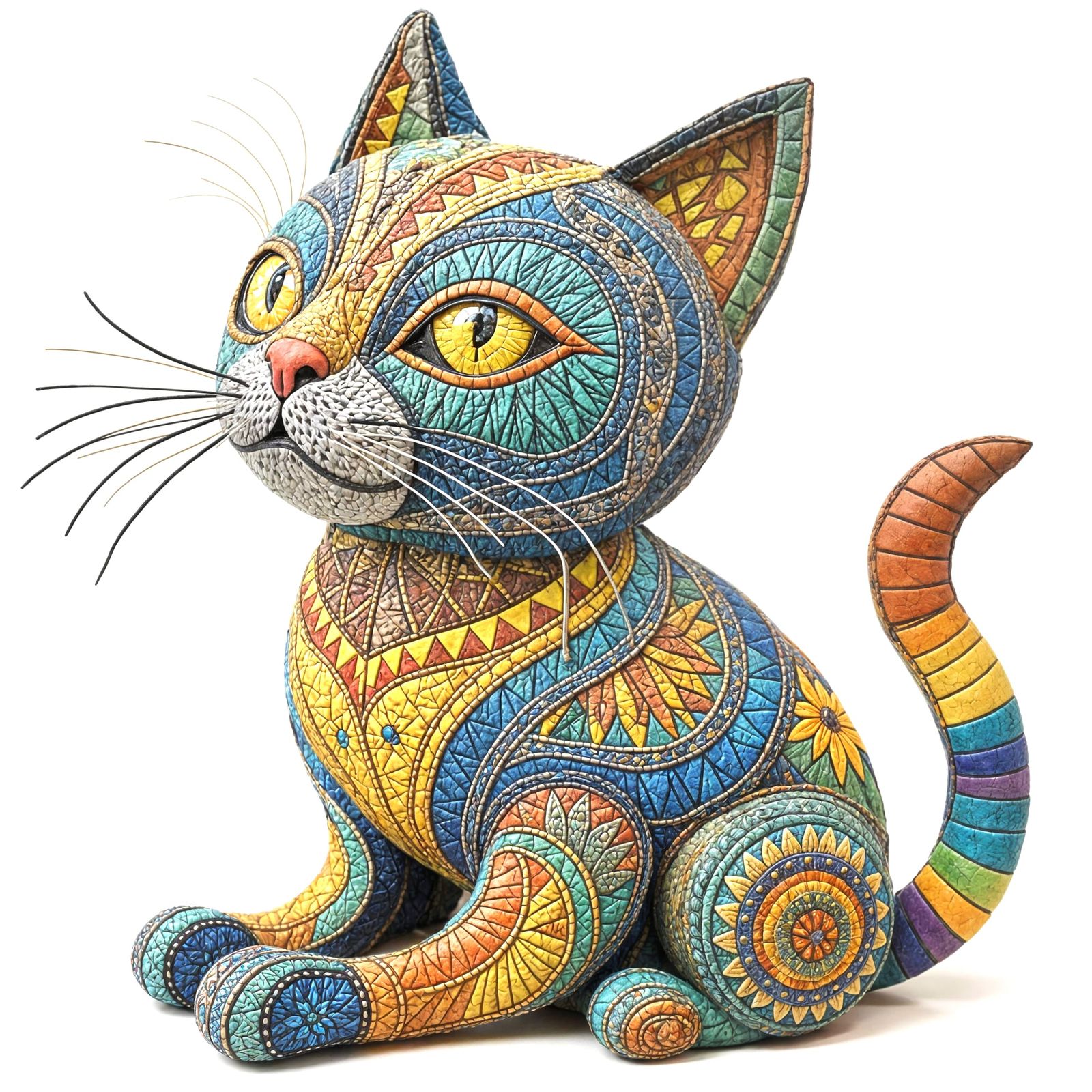 Colorful Cat 03Mar25