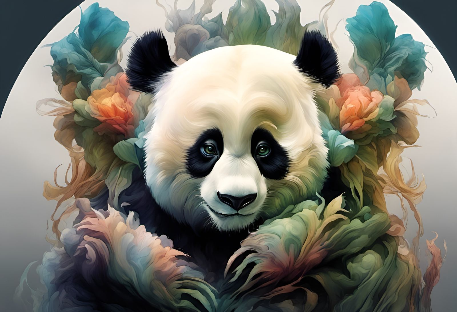 Panda Portrait