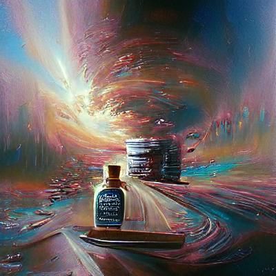 Karma Police as Oil Painting