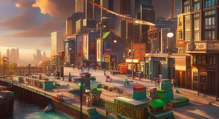 8-bit Zootopia Animation in Unreal Engine