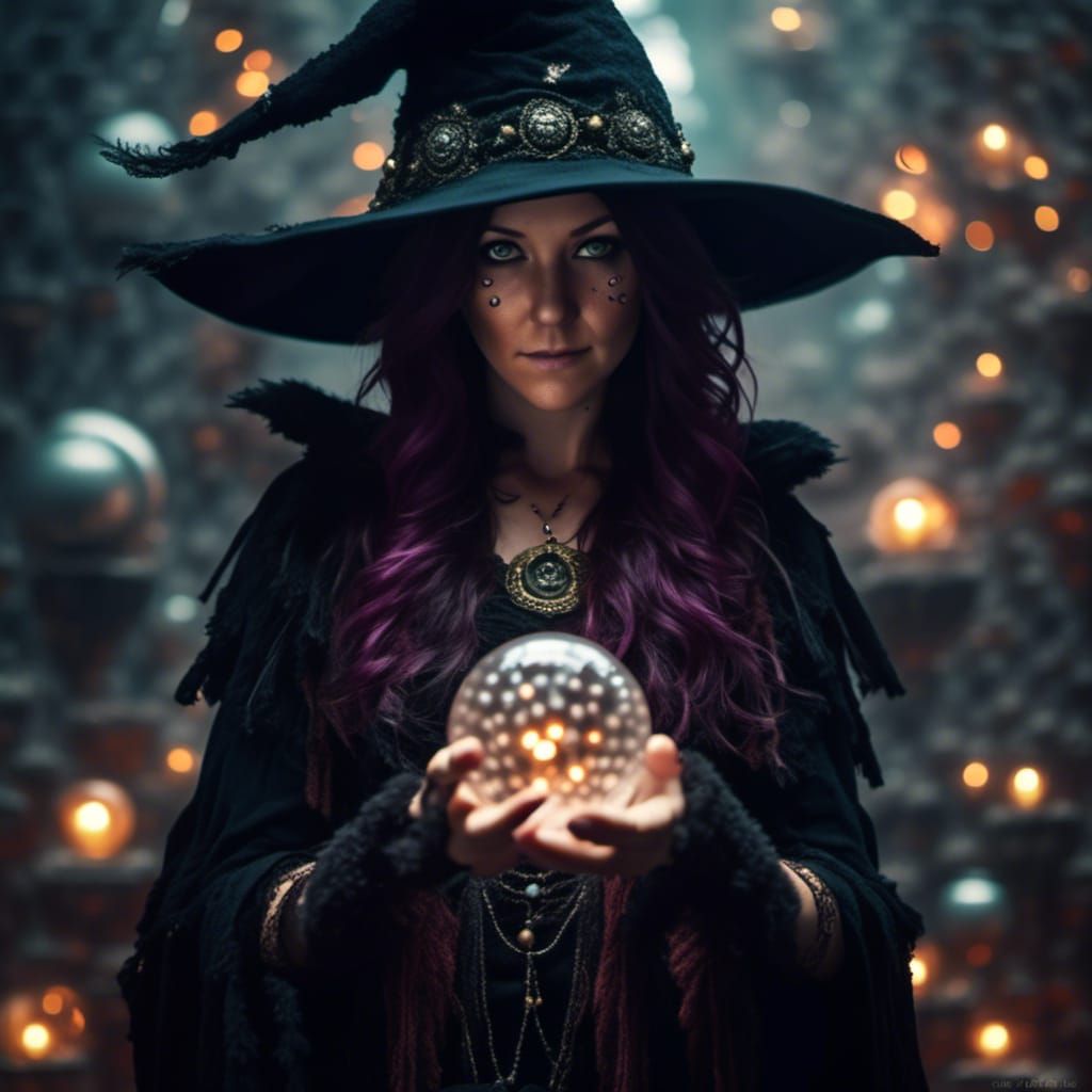 Fierce Witchcraft: Hyper-Realistic 24K Resolution