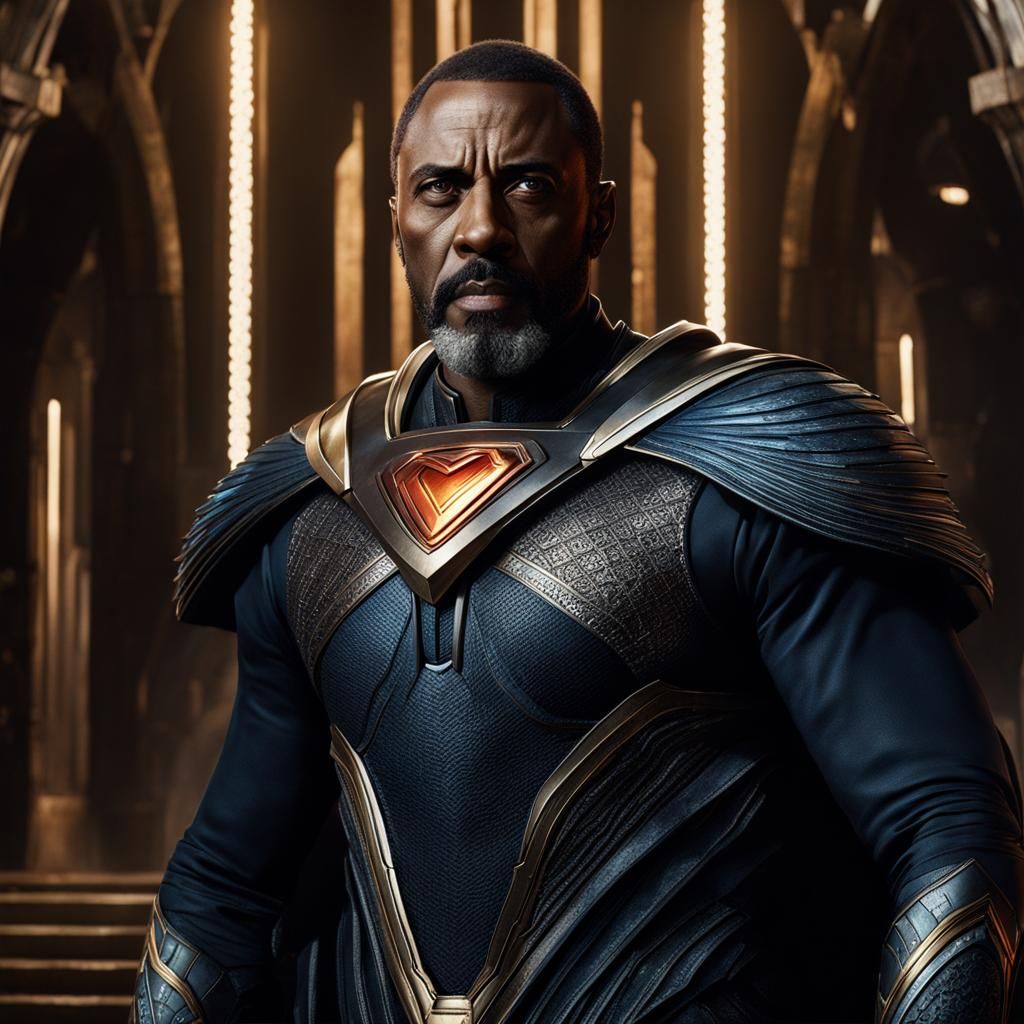Idris Elba as Val Zod: Fantasy Concept Art