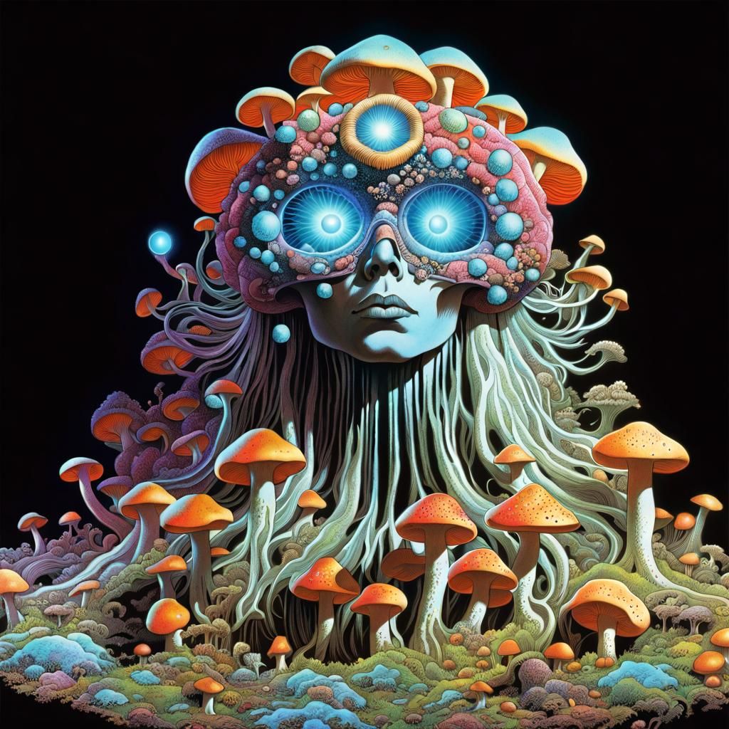 Fungi Girl 12512