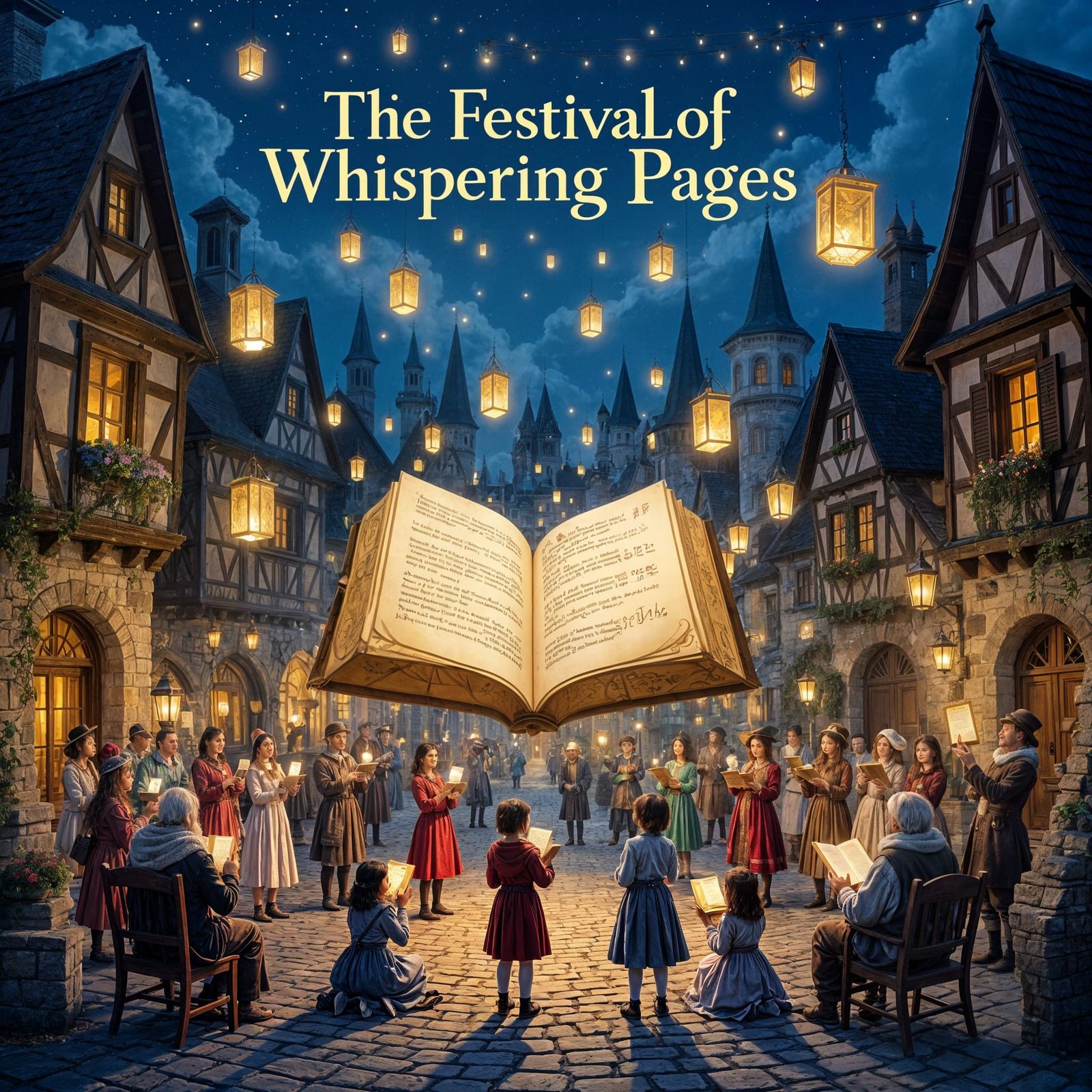 Festival of Whispering Pages: Magical Dusk Square Celebratio...