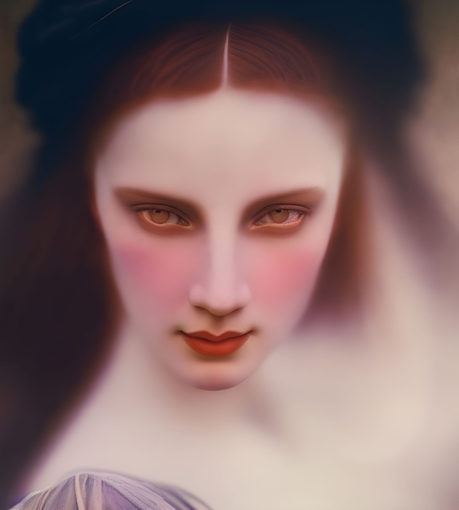 Renaissance Beauty in Art Deco Fashion