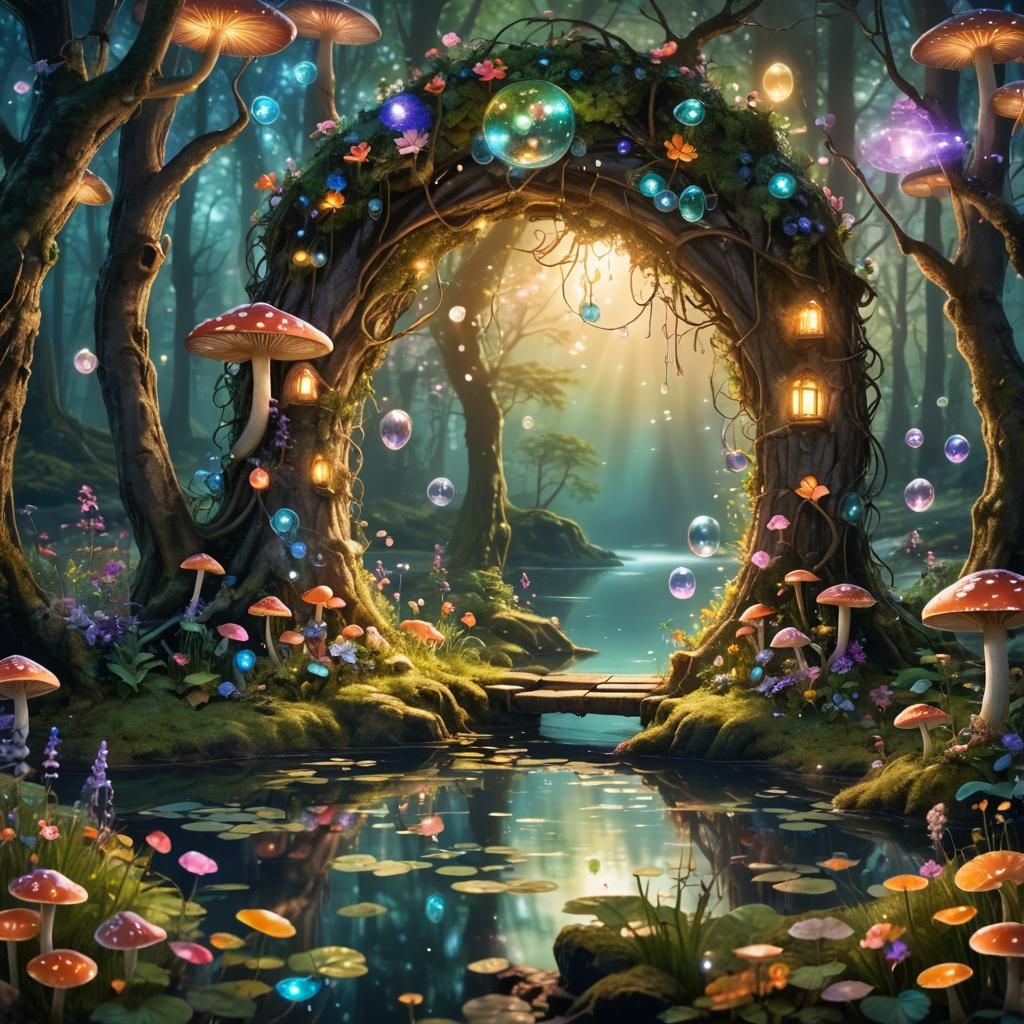 Enchanted Fairy Portal to Another Dimension