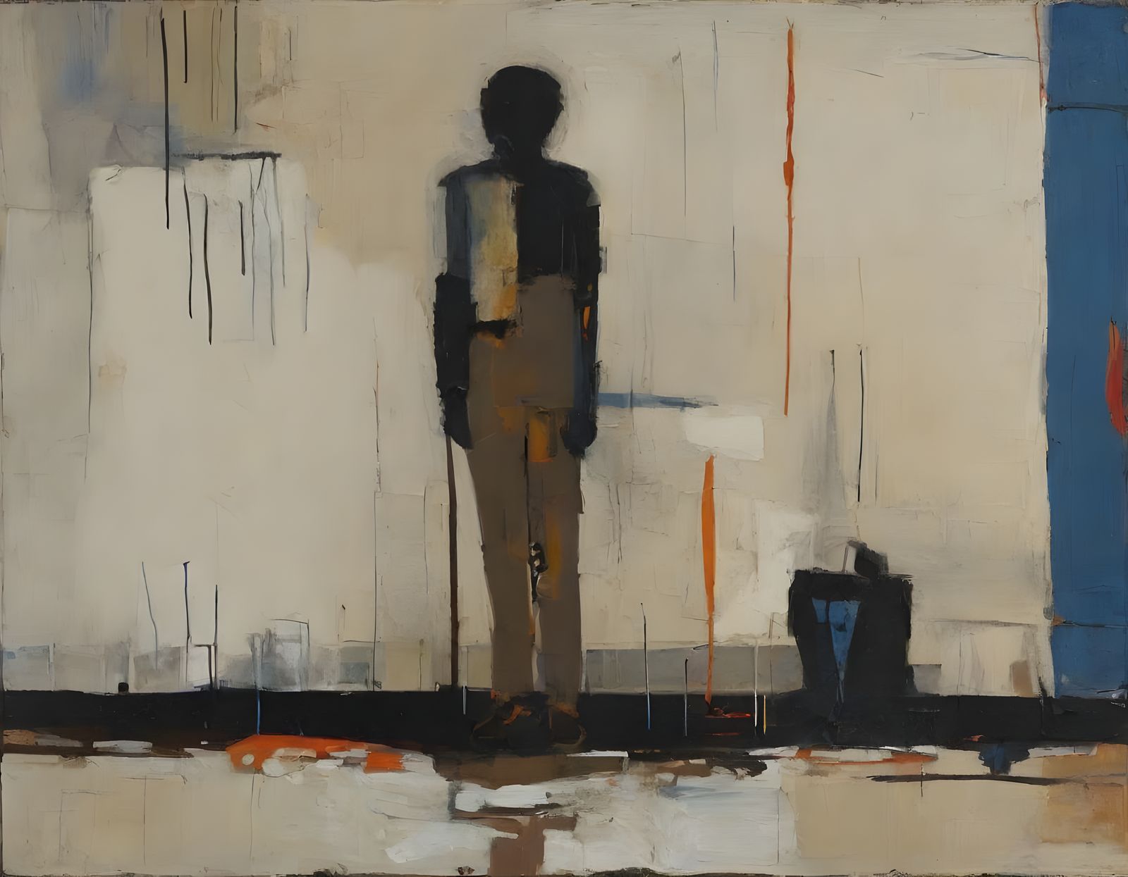 Hauntingly Expressive Oil Painting