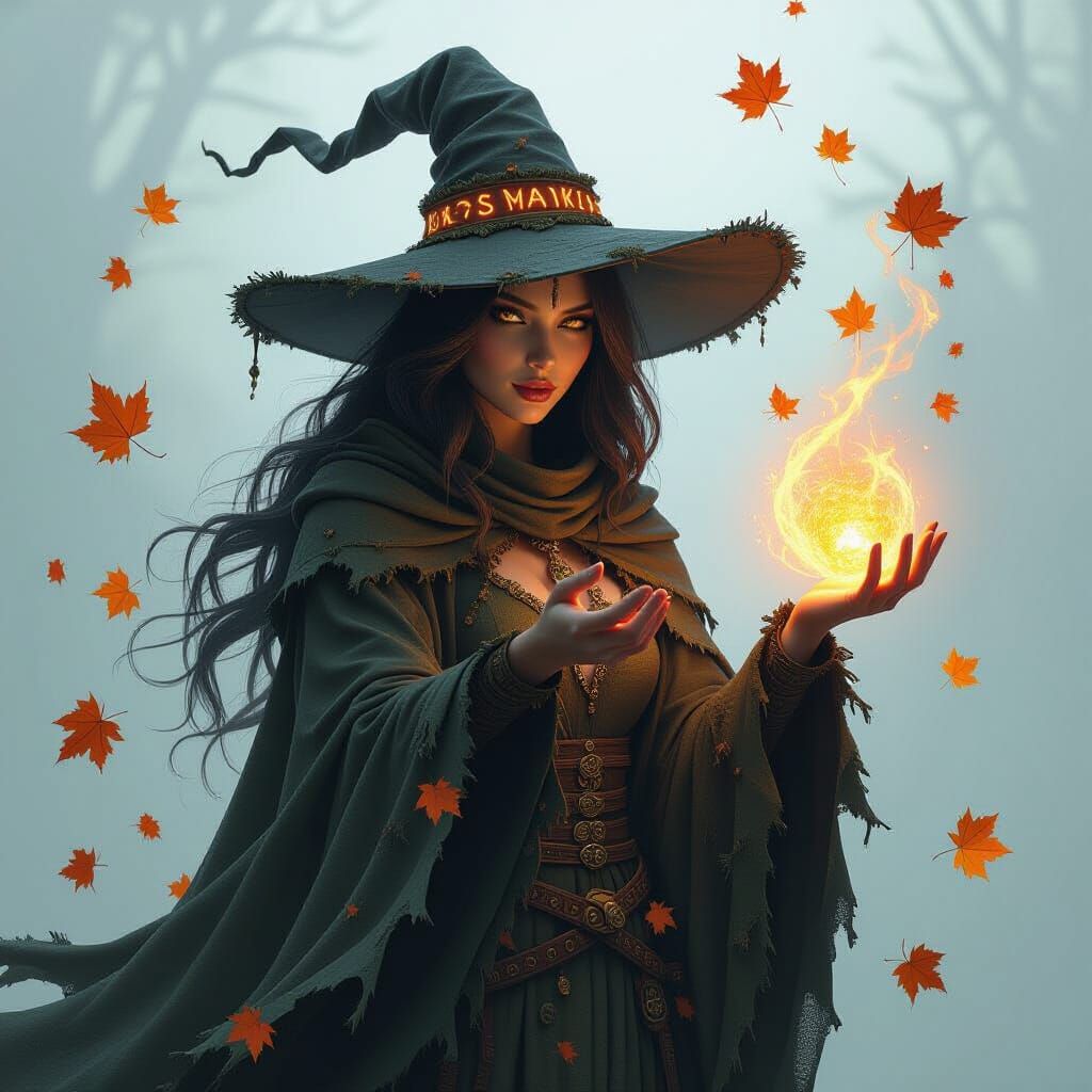 Whispers of the Pumpkin Witch