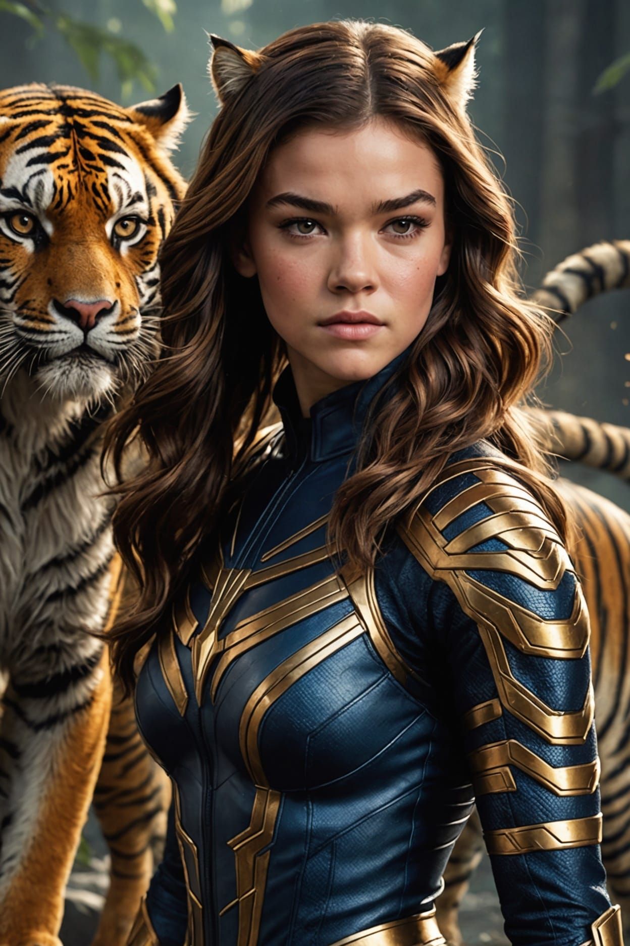 Tigra the Were-Woman: Marvel's Avenger in Cinematic Portrait